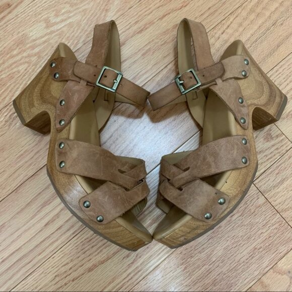 Korks agley latform log andal - Picture 3 of 3